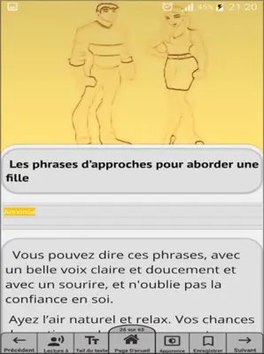 Les bons sujets de quoi parler android App screenshot 2